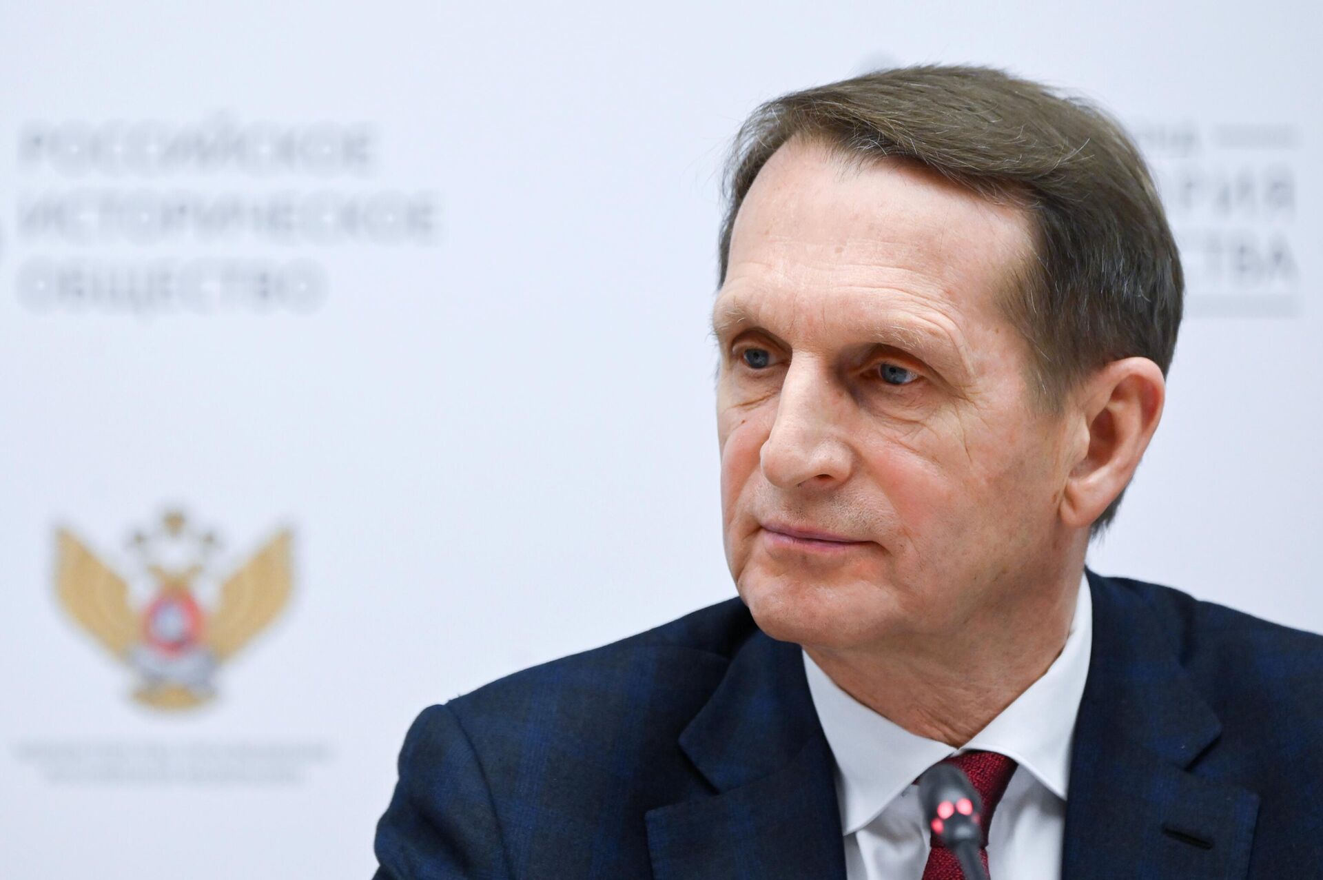 O diretor do Serviço de Inteligência Externa da Rússia (SVR), Sergei Naryshkin - Sputnik Brasil, 1920, 20.12.2024