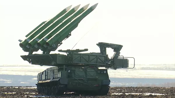 Sistema russo Buk-M3 na Ucrânia Sistema russo Buk-M3 na Ucrânia - Sputnik Brasil