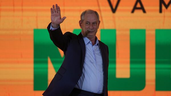 Ciro Gomes (PDT) durante lançamento de sua pré-candidatura pelo PDT, em 22 de janeiro de 2022 - Sputnik Brasil