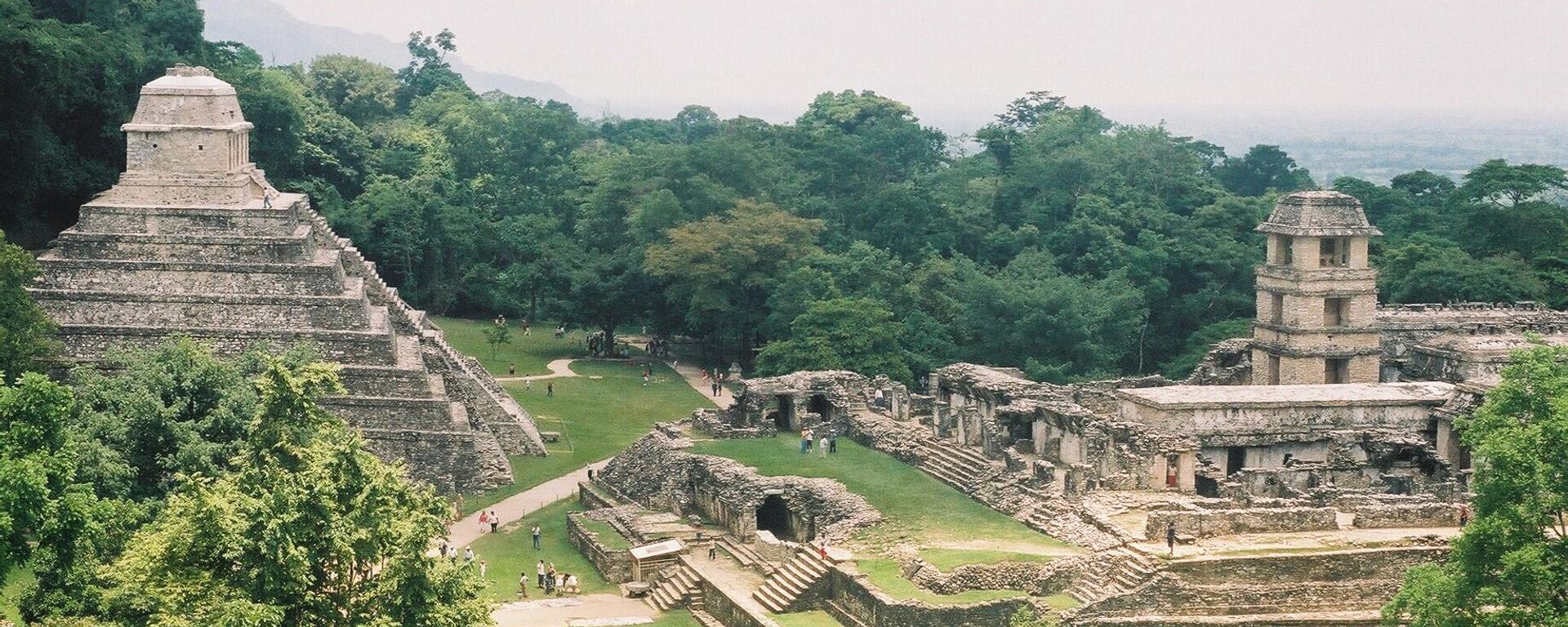 Sítio arqueológico de Palenque, no México - Sputnik Brasil, 1920, 02.03.2026
