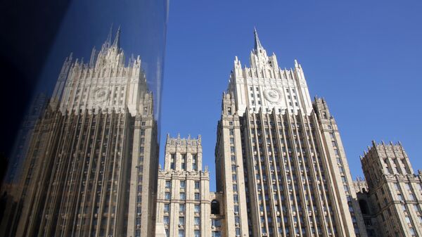 Prédio do Ministério das Relações Exteriores da Rússia, Moscou, 2 de março de 2022 - Sputnik Brasil