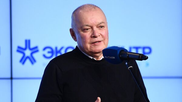 Diretor-geral da MIA Rossiya Segodnya, Dmitry Kiselev - Sputnik Brasil