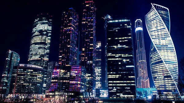 Vista noturna do centro de Moscou (imagem de referência) - Sputnik Brasil