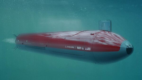 XLAUV (veículo submarino autônomo extragrande) - Sputnik Brasil