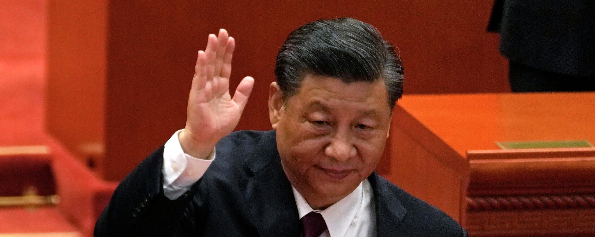 Presidente da China, Xi Jinping, em cerimônia no dia 8 de abril de 2022 - Sputnik Brasil, 1920, 09.05.2022