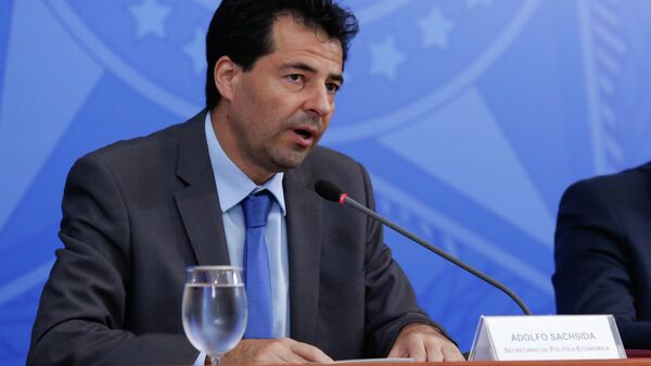 Adolfo Sachsida, ministro de Minas e Energia (foto de arquivo) - Sputnik Brasil