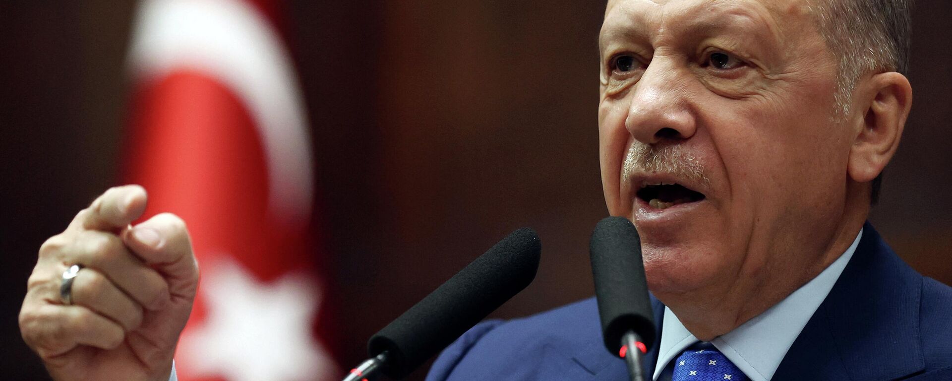 Recep Tayyip Erdogan, presidente turco, dá discurso no Parlamento do país em Ancara, Turquia, 18 de maio de 2022 - Sputnik Brasil, 1920, 24.05.2022