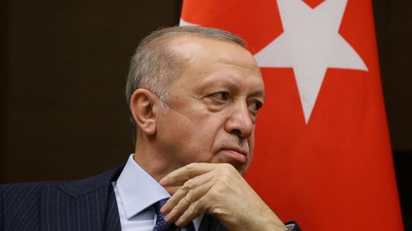 Presidente turco Recep Tayyip Erdogan - Sputnik Brasil