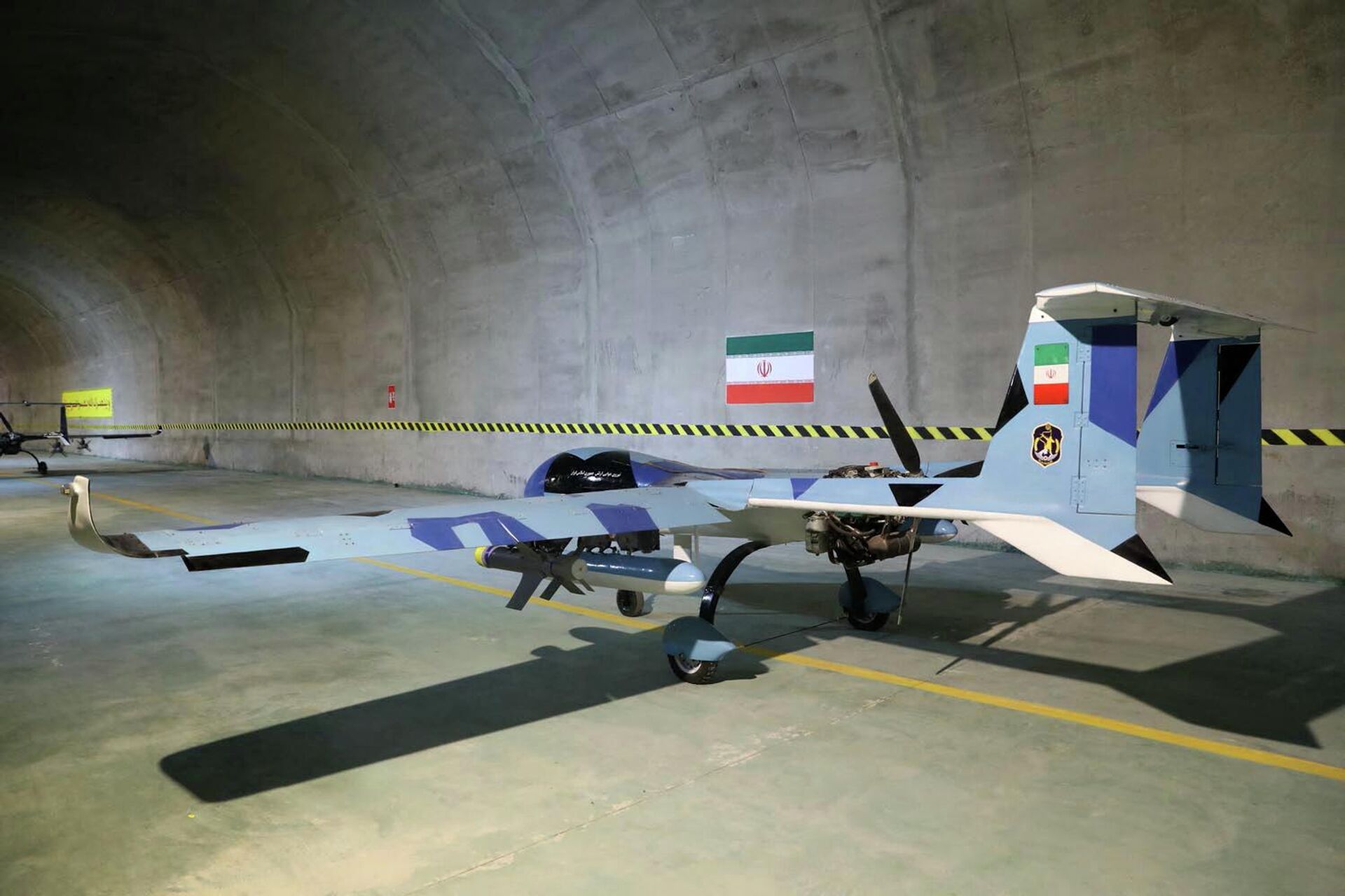 Base subterrânea de drones iranianos - Sputnik Brasil, 1920, 30.05.2022