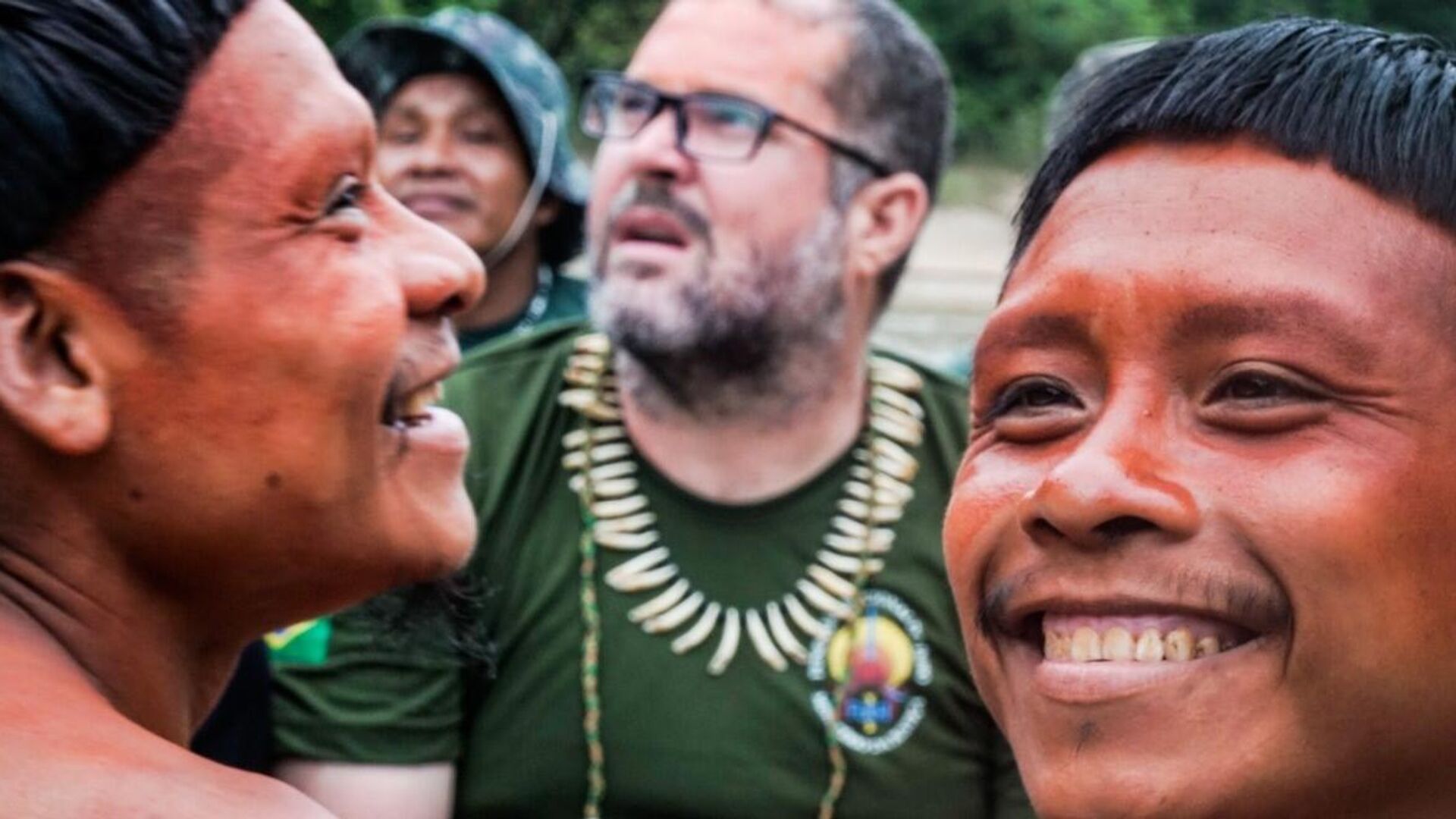 O indigenista brasileiro Bruno Araújo Pereira, da Funai, em foto de março de 2019 - Sputnik Brasil, 1920, 18.06.2022