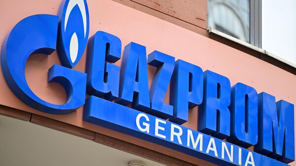 Sede da Gazprom Germania, filial da Gazprom, em Berlim, Alemanha, 5 de abril de 2022 - Sputnik Brasil