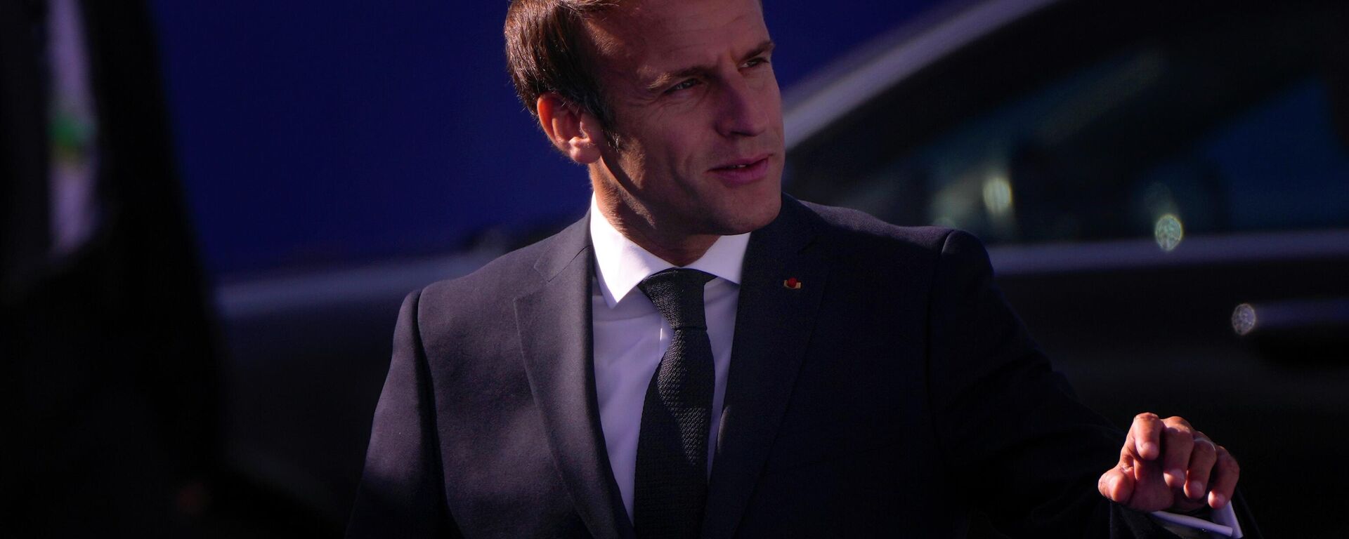 O presidente francês Emmanuel Macron chega para a cúpula da OTAN em Madri, Espanha, 30 de junho de 2022 - Sputnik Brasil, 1920, 03.07.2022