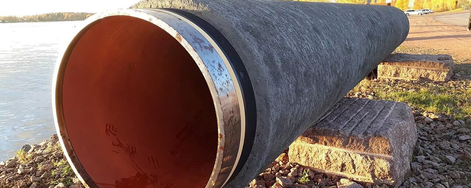 Tubulação do Nord Stream (Corrente do Norte) em Kotka, na Finlândia - Sputnik Brasil, 1920, 16.07.2022
