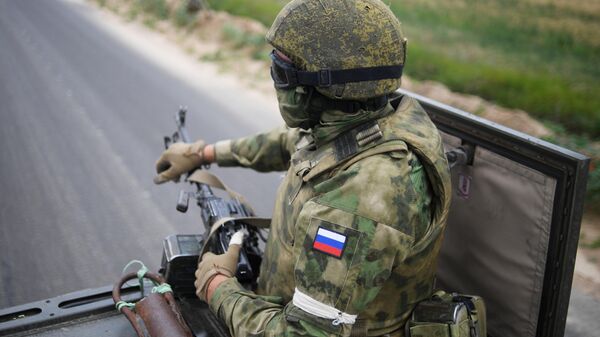 Militar das Forças Armadas da Rússia no setor sul da operação militar especial na Ucrânia, 27 de junho de 2022. (Foto de Arquivo) - Sputnik Brasil