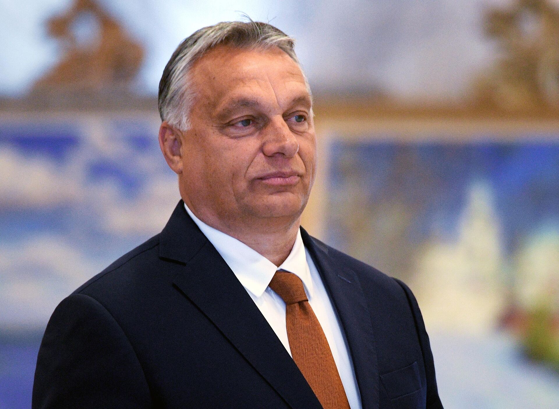 Primeiro-ministro húngaro, Viktor Orbán, durante reunião com o presidente belarusso, Aleksandr Lukashenko, em Minsk, Belarus, 5 de junho de 2020 - Sputnik Brasil, 1920, 26.11.2022