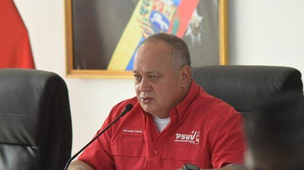 Diosdado Cabello, vice-presidente do Partido Socialista Unido da Venezuela (PSUV) - Sputnik Brasil
