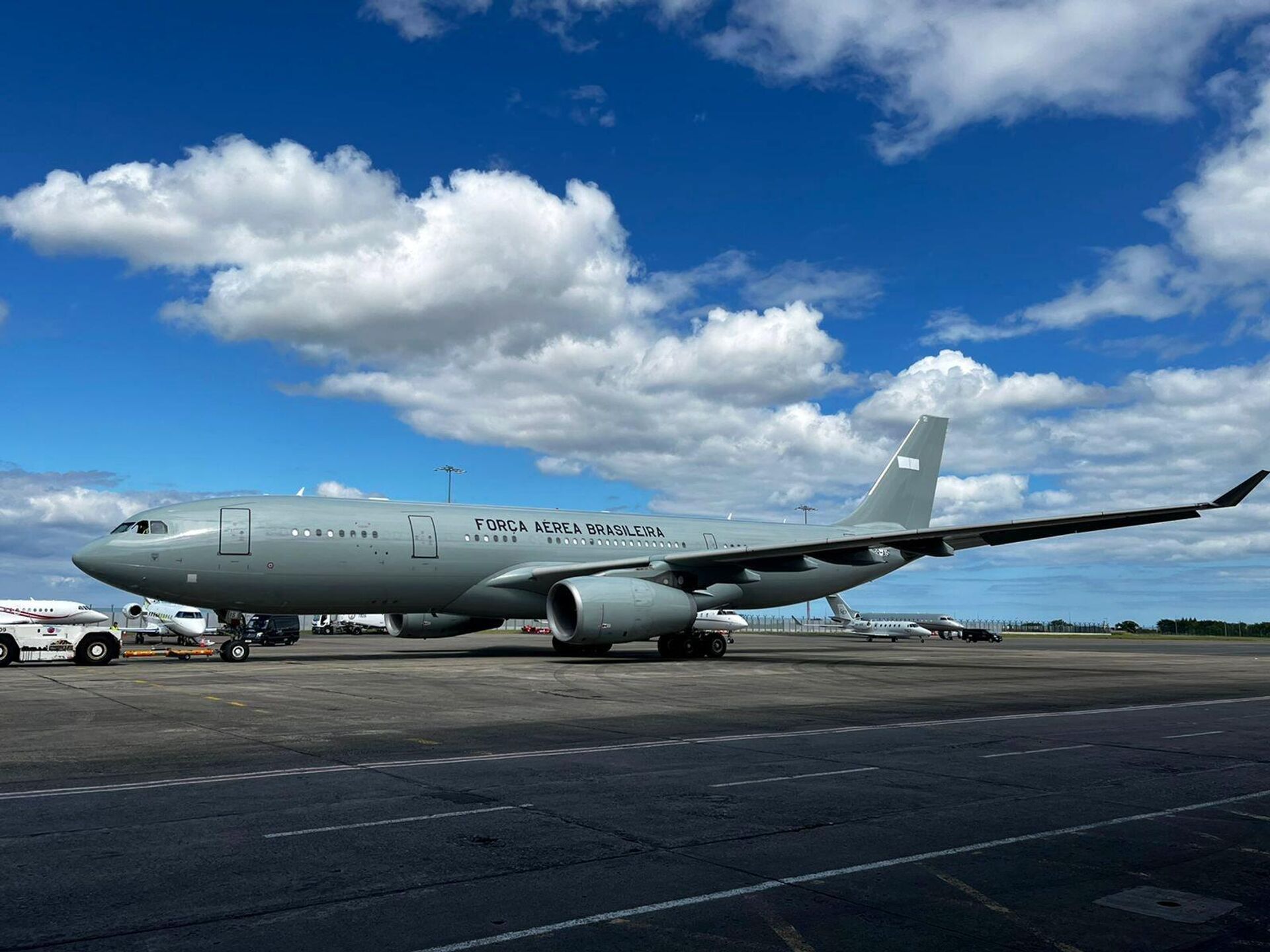 Aeronave Airbus A330 da Força Aérea Brasileira (FAB), renomeada KC-30 - Sputnik Brasil, 1920, 27.07.2022