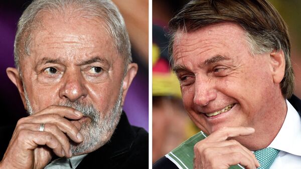 Combinação de fotos mostra o ex-presidente Lula e o atual presidente Jair Bolsonaro - Sputnik Brasil