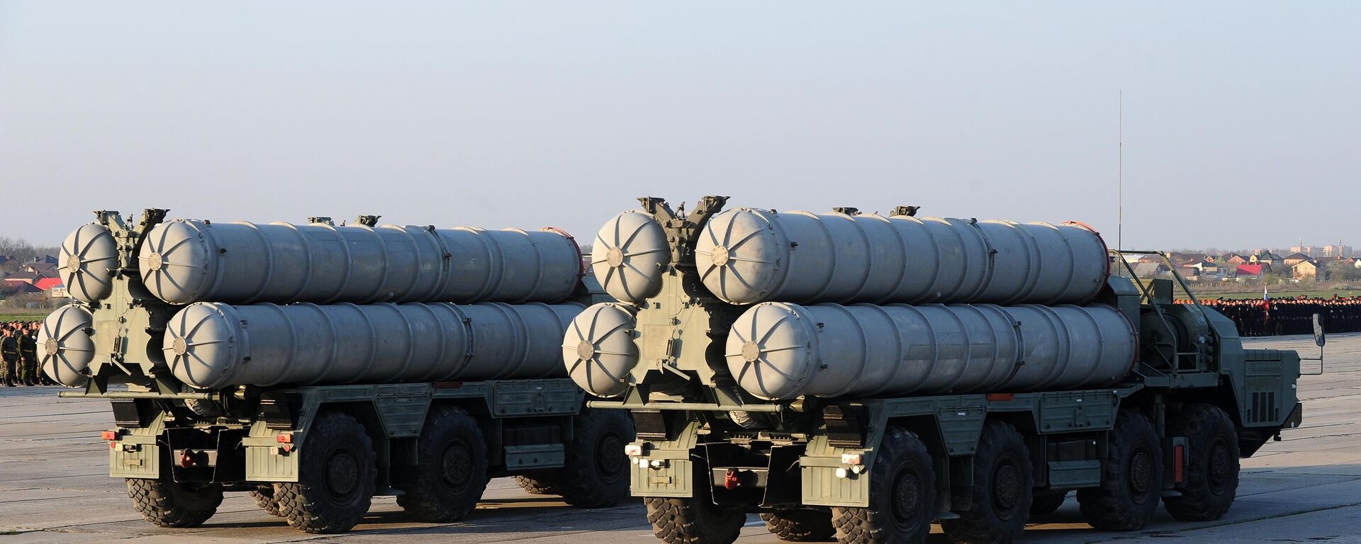 Sistemas de defesa antiaérea S-400 em Rostov-no-Don, foto publicada em 23 de abril de 2019 - Sputnik Brasil, 1920, 09.07.2024