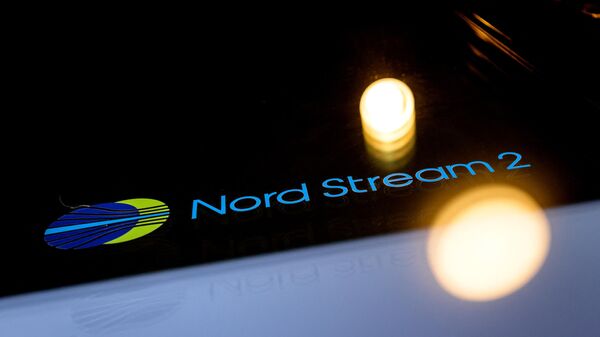 Logotipo do gasoduto Nord Stream 2 - Sputnik Brasil