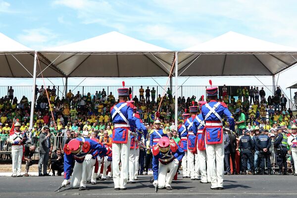 Desfile Cívico-Militar por ocasião das Comemorações do Bicentenário da Independência do Brasil, 7 de setembro de 2022 - Sputnik Brasil