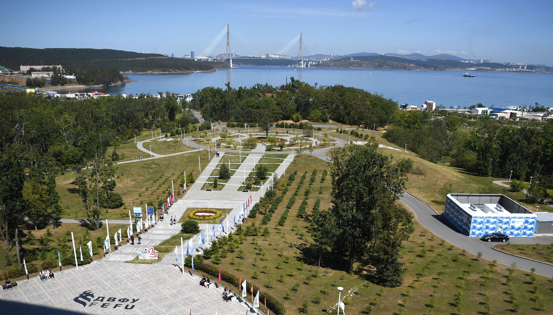 Campus da Universidade Federal do Extremo Oriente, em Vladivostok, Rússia (foto de arquivo)  - Sputnik Brasil, 1920, 08.09.2022