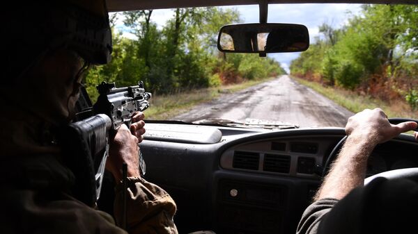 Militares do Grupo Wagner durante operação na região de Donetsk - Sputnik Brasil