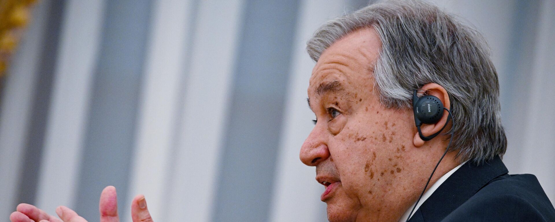 António Guterres, secretário-geral da Organização das Nações Unidas (ONU) - Sputnik Brasil, 1920, 06.11.2023