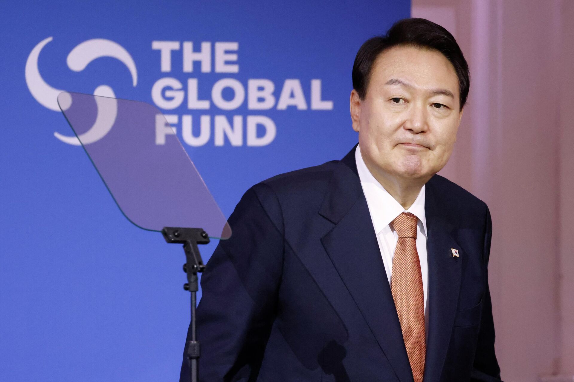 O presidente sul-coreano Yoon Suk-yeol participa da Sétima Conferência de Reabastecimento do Fundo Global em Nova York, 21 de setembro de 2022 - Sputnik Brasil, 1920, 29.09.2022