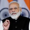 Primeiro-ministro indiano, Narendra Modi, abordando a Agenda Davos 2022 por meio de reunião virtual, em Nova Deli, na Índia, em 17 de janeiro de 2022 (foto divulgada pela assessoria de imprensa da Índia) - Sputnik Brasil
