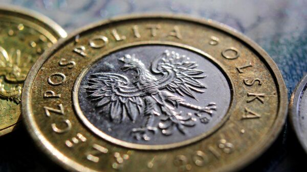 Zloty, moeda da Polônia (imagem de referência) - Sputnik Brasil
