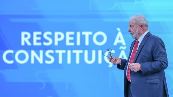 O então candidato à Presidência Luiz Inácio Lula da Silva (PT), durante debate em 28 de outubro de 2022 - Sputnik Brasil