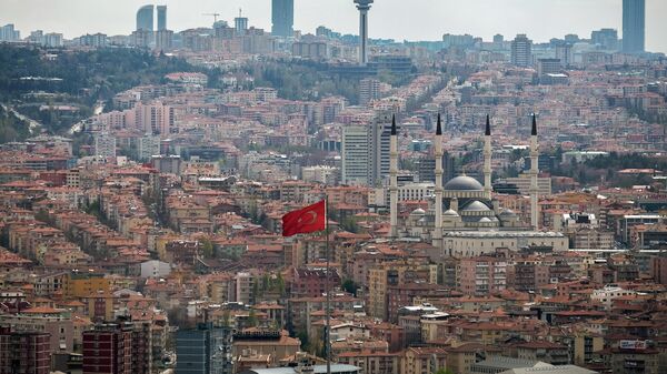 Vista da cidade de Ancara, Turquia - Sputnik Brasil