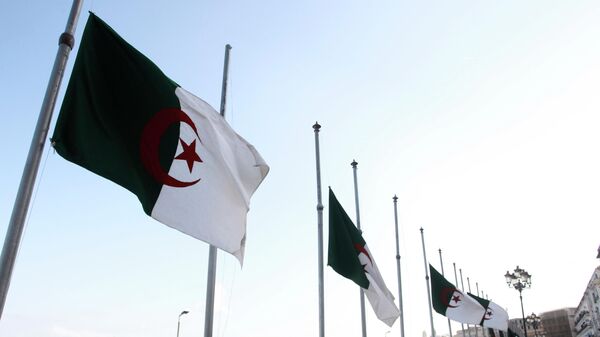 Bandeira da Argélia - Sputnik Brasil