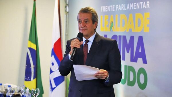 O presidente do Partido Liberal (PL), Valdemar Costa Neto. Brasília (DF), 8 de novembro de 2022 (foto de arquivo) - Sputnik Brasil