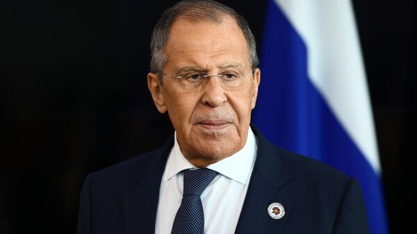O ministro das Relações Exteriores da Rússia, Sergei Lavrov, participa da cúpula da ASEAN 2022 em Phnom Penh, Camboja - Sputnik Brasil