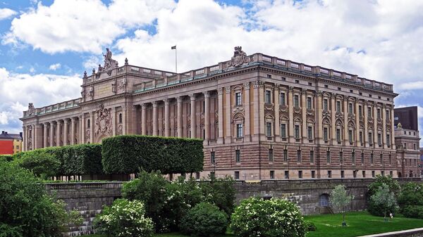 Edifício do parlamento da Suécia - Sputnik Brasil
