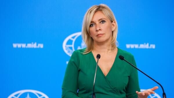 A representante oficial do Ministério das Relações Exteriores da Rússia, Maria Zakharova, participa de seu briefing semanal em Moscou, na Rússia, em 10 de outubro de 2022 - Sputnik Brasil