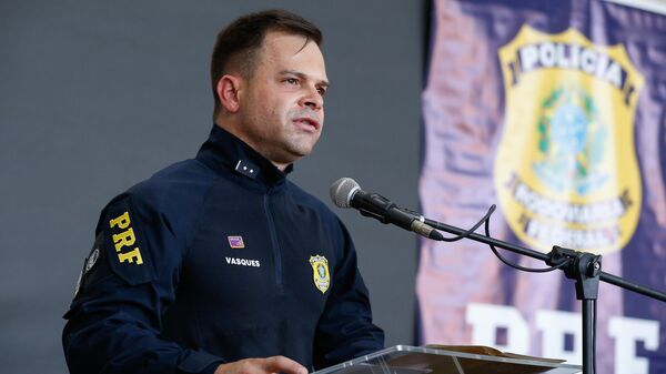 Silvinei Vasques, então diretor-geral da Polícia Rodoviária Federal (PRF) (foto de arquivo) - Sputnik Brasil