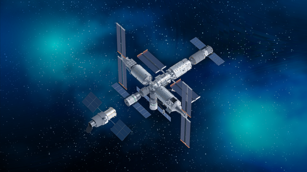 China no espaço: estação orbital Tiangong - Sputnik Brasil