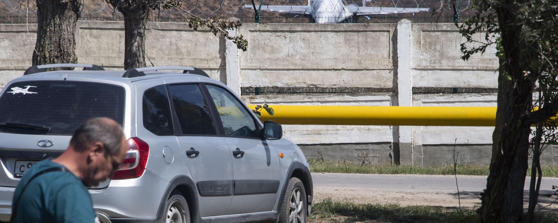 Aeródromo militar no vilarejo de Novofedorovka. Crimeia, Rússia, 10 de agosto de 2022 - Sputnik Brasil, 1920, 05.02.2024