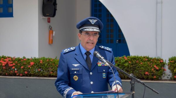 Baptista Junior em discurso em evento de formatura de 388 novos sargentos da FAB, em 25 de novembro de 2022 - Sputnik Brasil