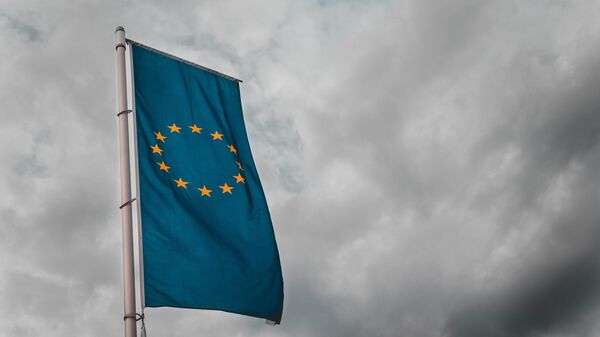 A bandeira da União Europeia (imagem de referência) - Sputnik Brasil