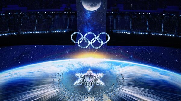 Abertura dos Jogos Olímpicos de Inverno 2022 em Pequim, China, 4 de fevereiro de 2022. - Sputnik Brasil