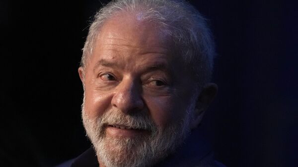 O presidente eleito do Brasil, Luiz Inácio Lula da Silva, dá entrevista coletiva em Brasília. Brasil, 13 de dezembro de 2022 - Sputnik Brasil