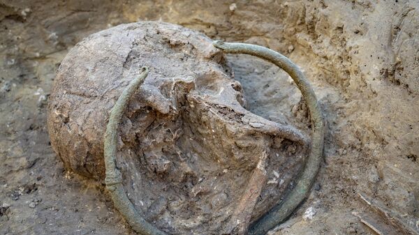 Necrópole proto-histórica da Idade do Bronze é descoberta na França - Sputnik Brasil