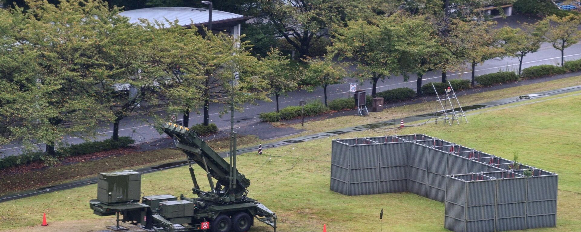 Sistema de mísseis terra-ar Patriot das Forças Aéreas de Autodefesa do Japão junto ao Ministério da Defesa do país em Tóquio, Japão, 5 de outubro de 2022 - Sputnik Brasil, 1920, 23.12.2022