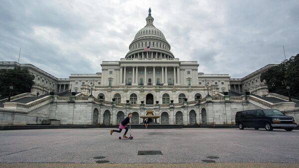 O prédio do Congresso dos EUA no Capitólio em Washington, DC - Sputnik Brasil
