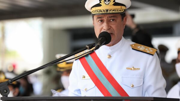 Cerimônia de Transmissão do Comando da Marinha ao Almirante de Esquadra Almir Garnier Santos - Sputnik Brasil