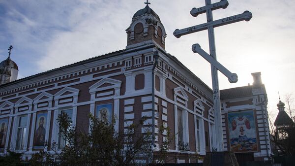 Igreja Ortodoxa ucraniana na região de Zaporozhie. Ucrânia, 1º de dezembro de 2022 - Sputnik Brasil